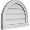 Ekena Millwork Round Top Surface Mount PVC Gable Vent w/ 2"W x 2"P Brickmould Sill Frame, 22"W x 16"H GVPRT22X1603SN - alternate 2